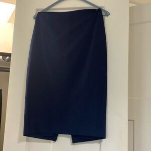 Express navy skirt
